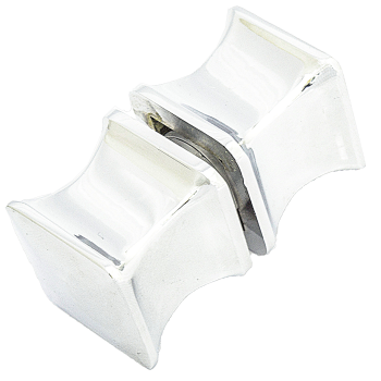 Ручка для скляних дверей душової кабіни, лита ( Н-614 )