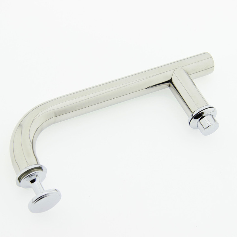 Ручка для скляних дверей (Н 619) Метал.