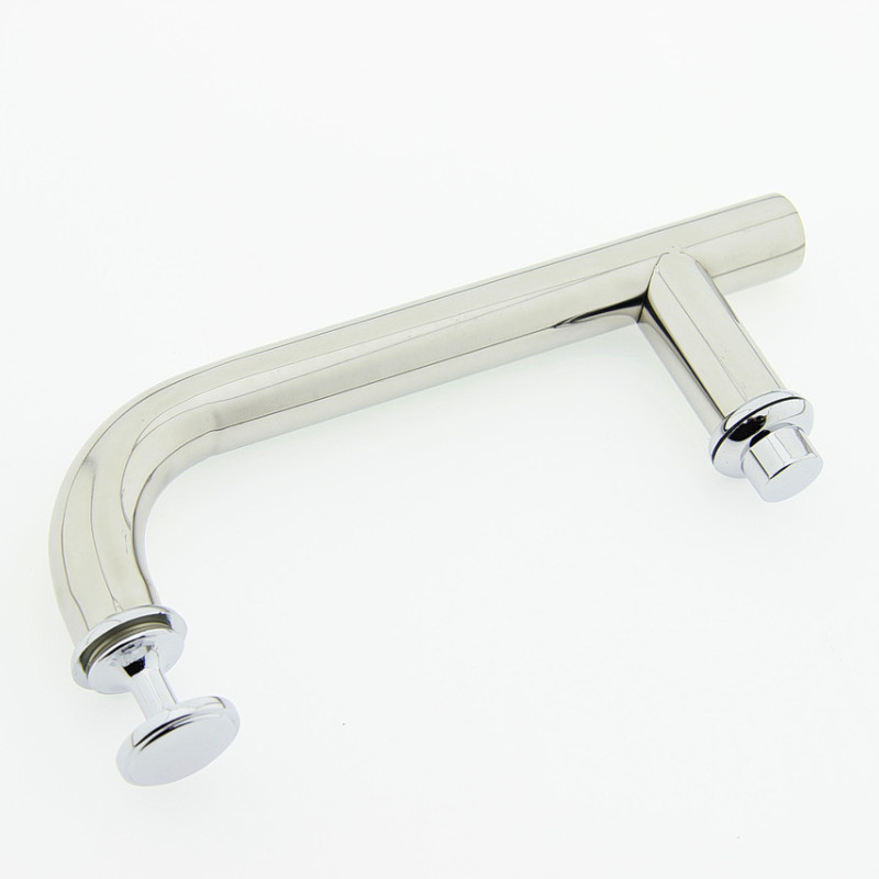 Ручка для скляних дверей (Н 619) Метал.