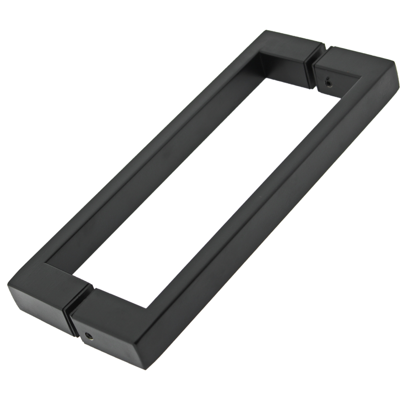 Ручка для скляних дверей (Н 036А) Чорна