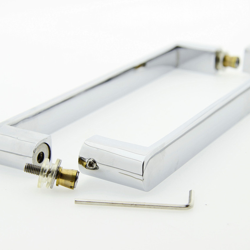 Ручка для скляних дверей (Н 631) Метал