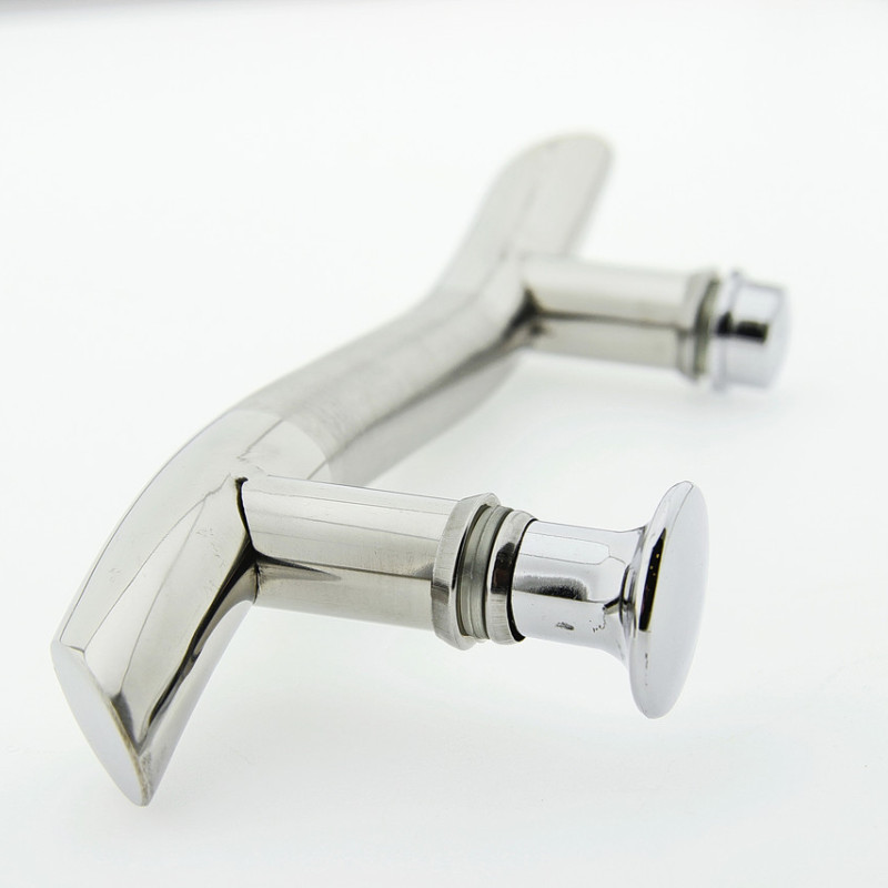 Ручка для скляних дверей (Н 639) Метал