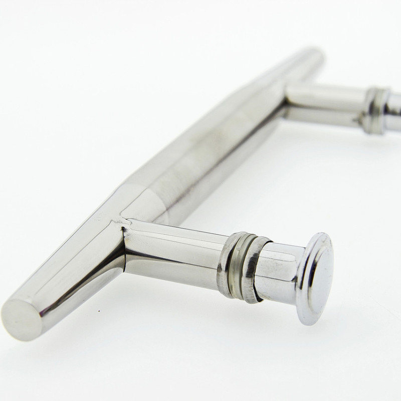 Ручка для скляних дверей (Н 640) Метал