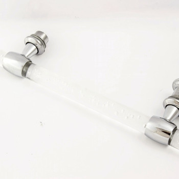 Ручка для скляних дверей (Н 643) Пластик + Метал