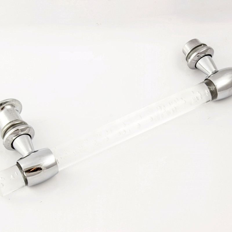 Ручка для скляних дверей (Н 643) Пластик + Метал