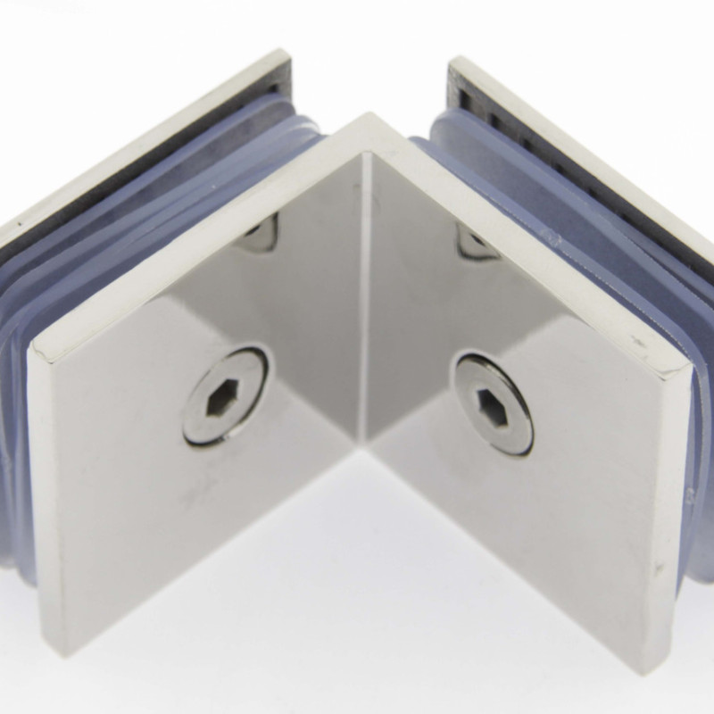 Кріплення для скла (скло-скло) 90 ° (КН902)