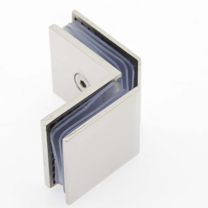 Кріплення для скла (скло-скло) 90 ° (КН902)