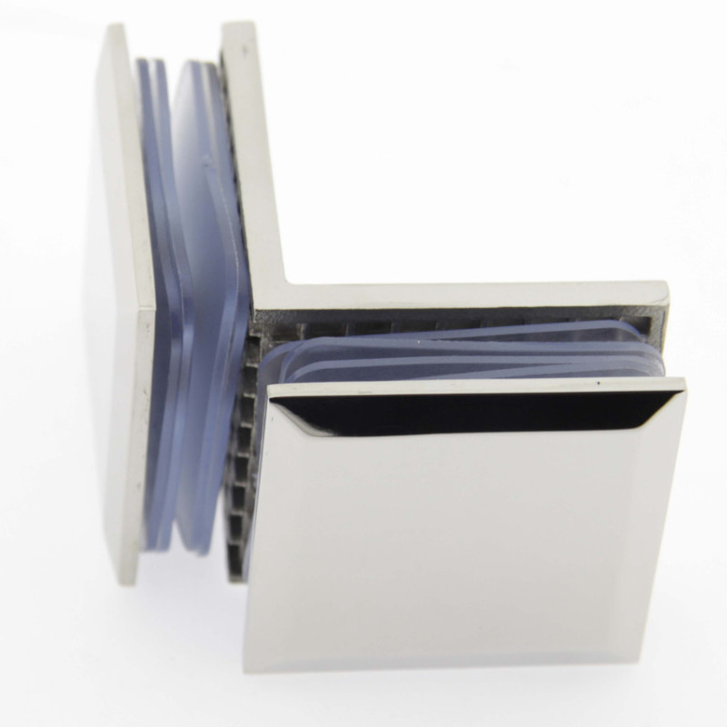 Кріплення для скла (скло-скло) 90 ° (КН902)