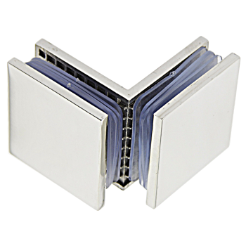 Кріплення для скла (скло-скло) 90 ° (КН 1202)