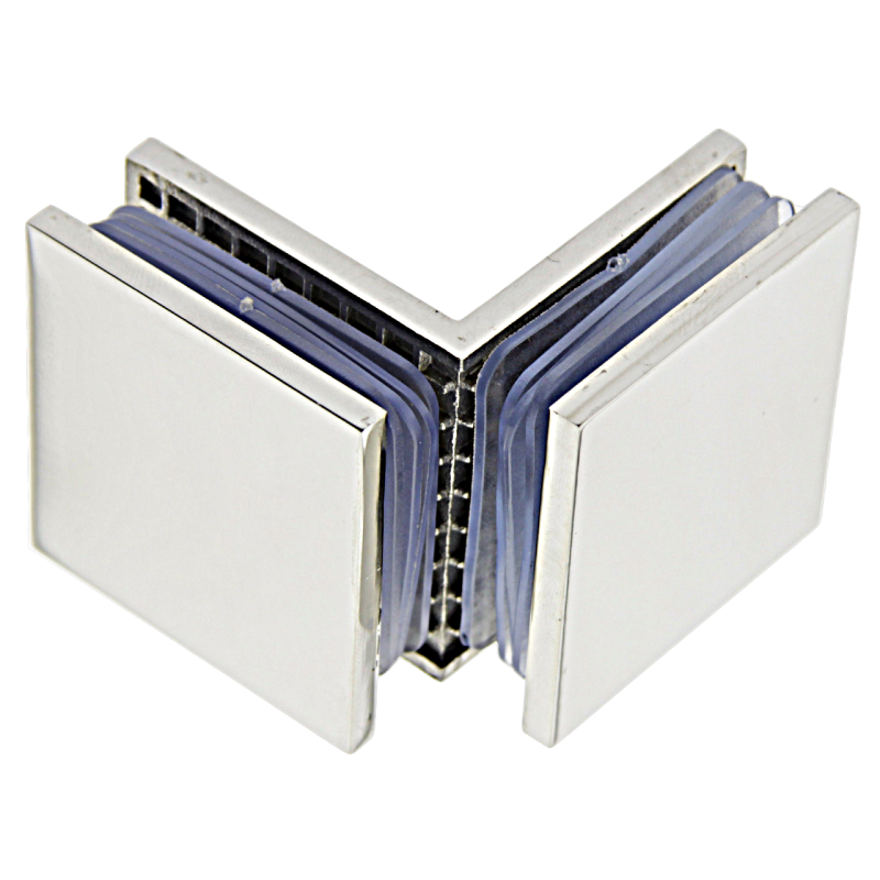 Кріплення для скла (скло-скло) 90 ° (КН 1202)