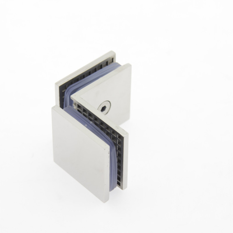 Кріплення для скла (скло-скло) 90 ° (КН 1202)