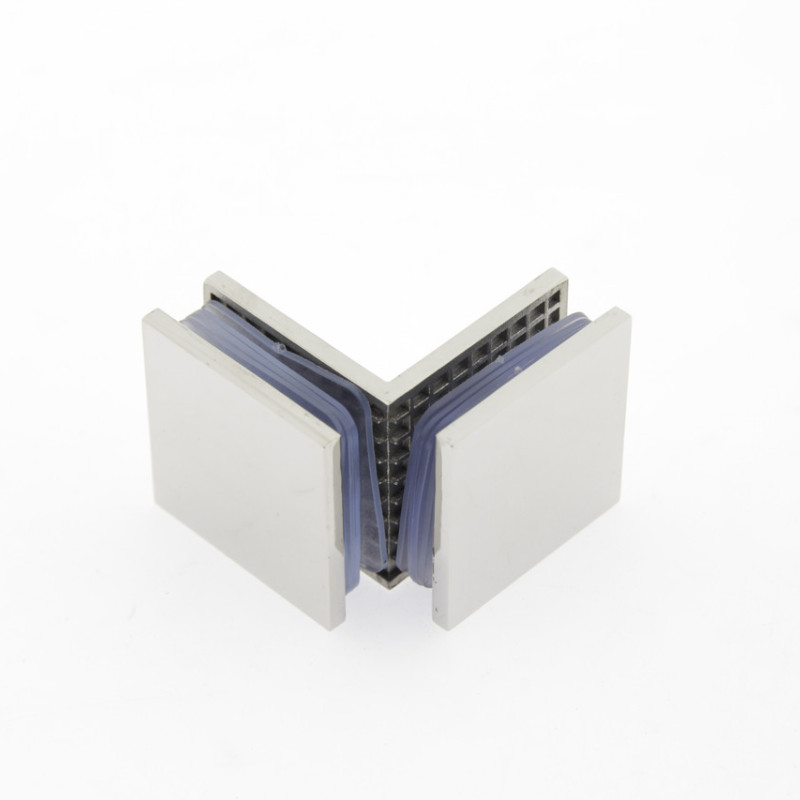 Кріплення для скла (скло-скло) 90 ° (КН 1202)