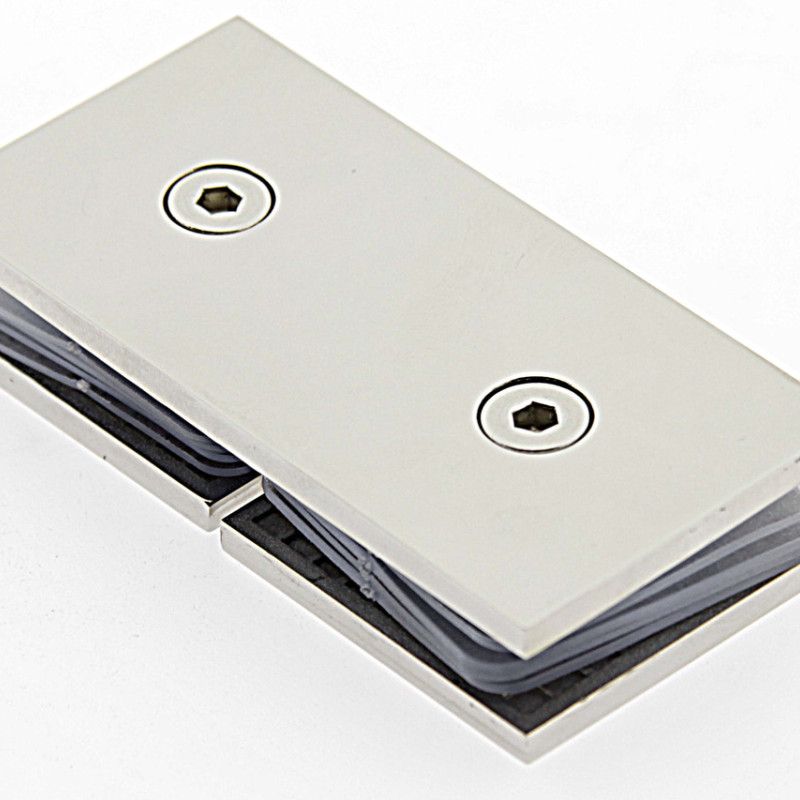 Кріплення для скла (скло-скло) 180 ° (КН 1206)