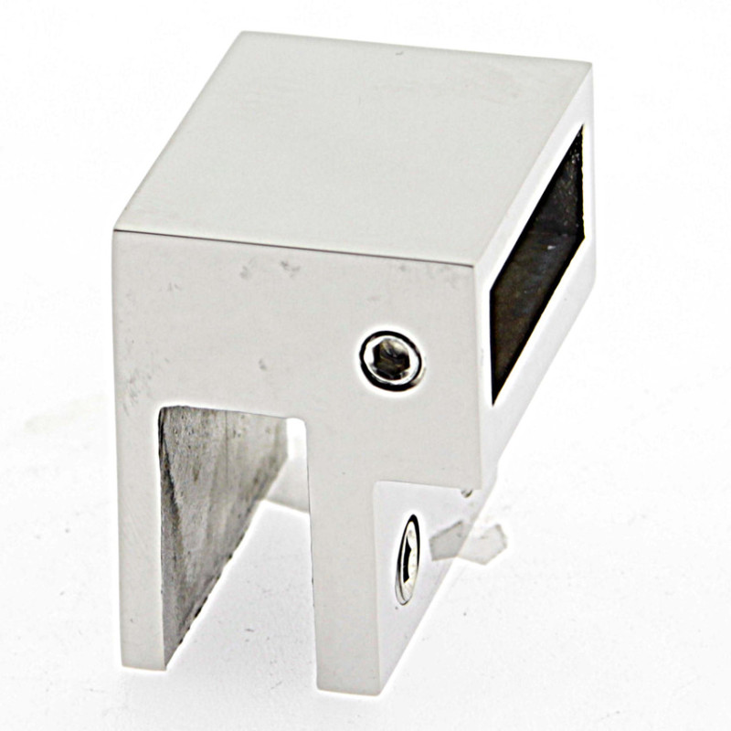 Кріплення для скла (скло-труба) 10 х 30 мм.90 ° (КН 21)