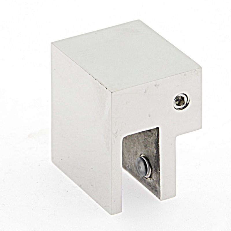 Кріплення для скла (скло-труба) 10 х 30 мм.90 ° (КН 21)