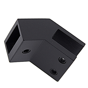 Кріплення для скла (скло-труба) 10х30 мм.135 ° (КН 22)