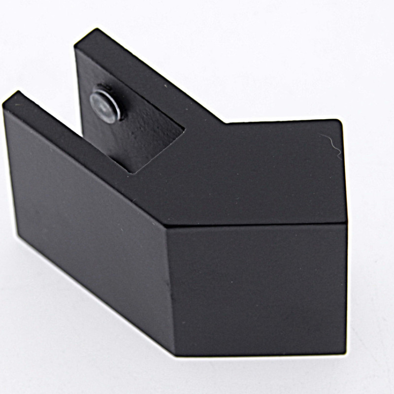 Кріплення для скла (скло-труба) 10х30 мм.135 ° (КН 22)