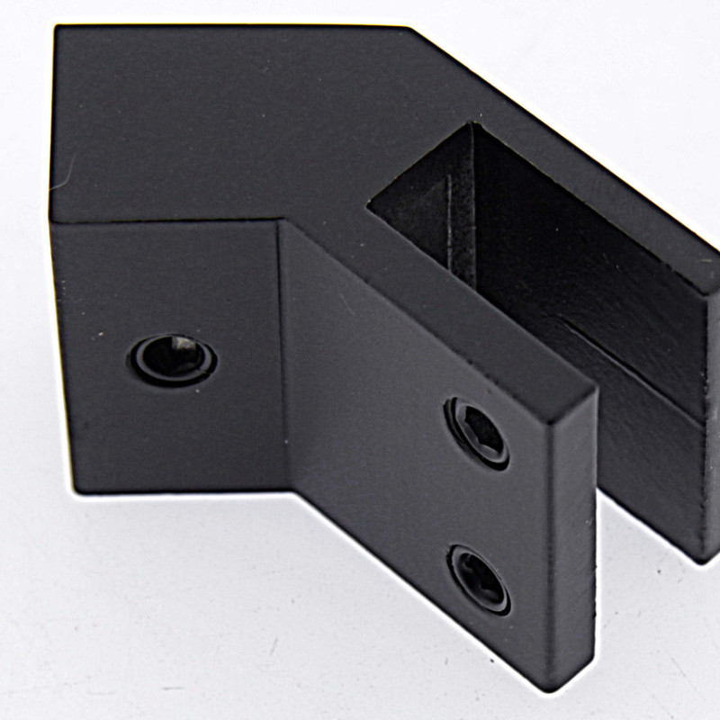 Кріплення для скла (скло-труба) 10х30 мм.135 ° (КН 22)