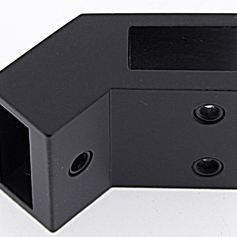 Кріплення для скла (скло-труба) 10х30 мм.135 ° (КН 22)