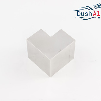 Кріплення для скла (скло-скло) 10х30 мм.90 ° (КН 24)