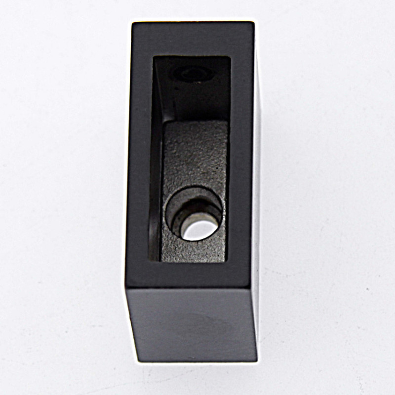 Кріплення труби 10х30 мм. до стіни. (КН 29) Чорний