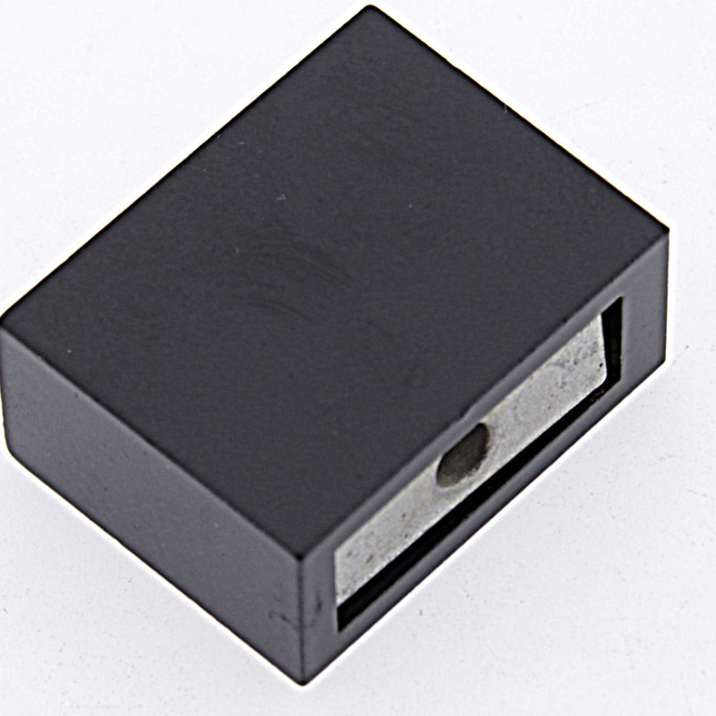 Кріплення труби 10х30 мм. до стіни. (КН 29) Чорний