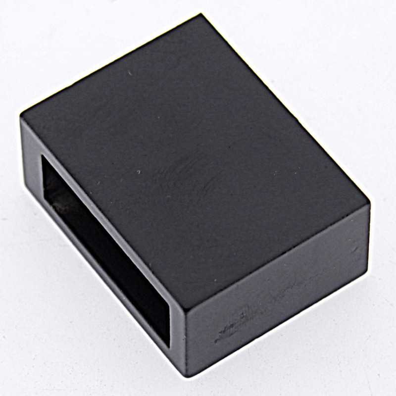 Кріплення труби 10х30 мм. до стіни. (КН 29) Чорний