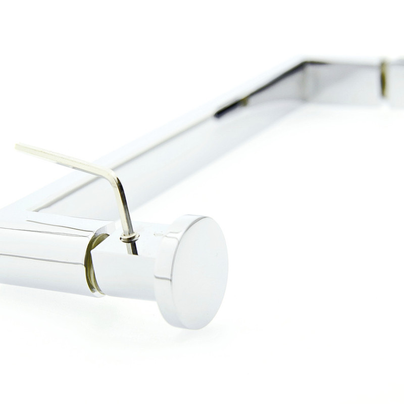 Ручка для скляної дверей (Н 632) Металева.