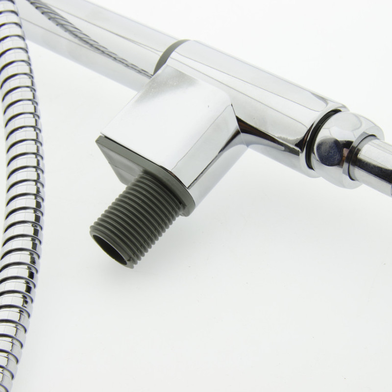 Стійка для фіксації ручної лійки в душовій кабіні, гидробоксе ( СТ-03 ) з підведенням води