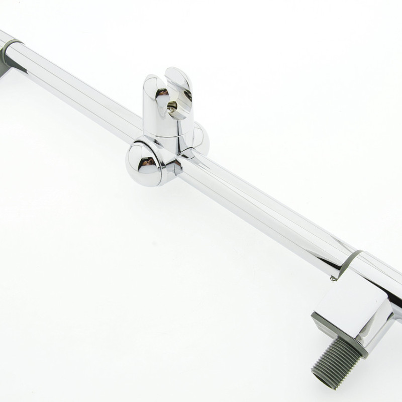 Стійка для фіксації ручної лійки в душовій кабіні, гидробоксе ( СТ-03 ) з підведенням води 560 мм.