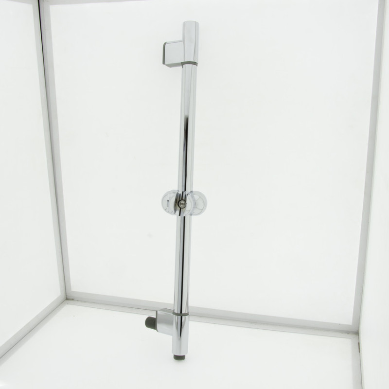 Стійка для фіксації ручної лійки в душовій кабіні, гидробоксе ( СТ-03 ) з підведенням води 560 мм.