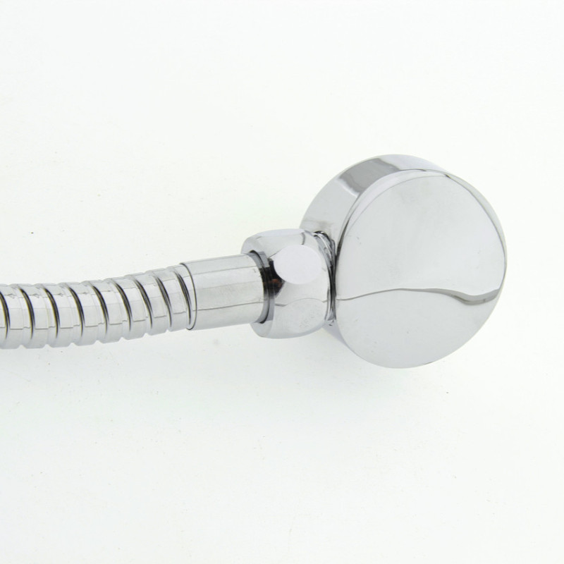 Куточок декоративний, латунний, хромований (УД 01Л) із зовнішнім різьбленням.