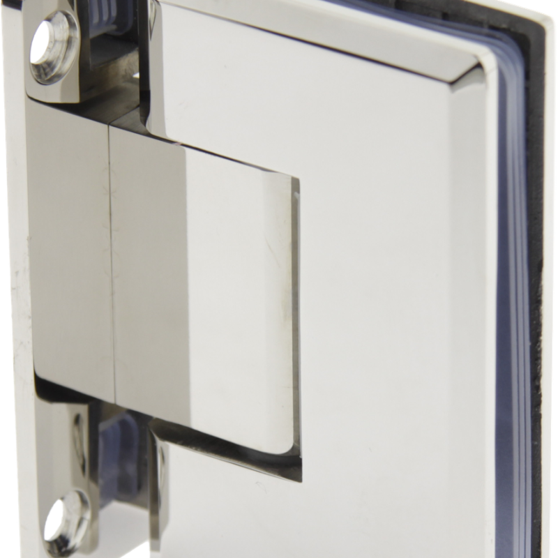 Петля для душової кабіни стіна - скло 90 градусів Сатин