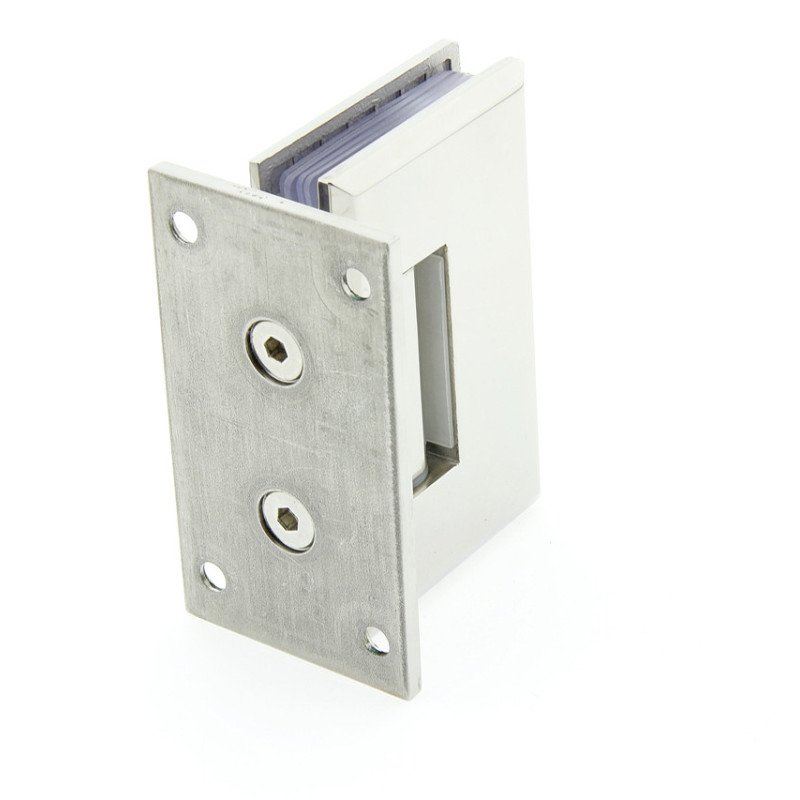 Петля для душової кабіни стіна - скло 90 градусів Сатин