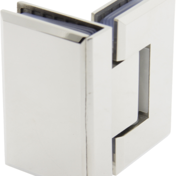 Петля для душових кабін скло - скло 90 градусів Сатин