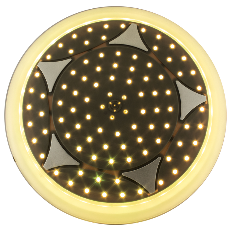 Лійка для душової кабіни, діаметром 245 мм c підсвічуванням струменя ( Л-245 ДПН )