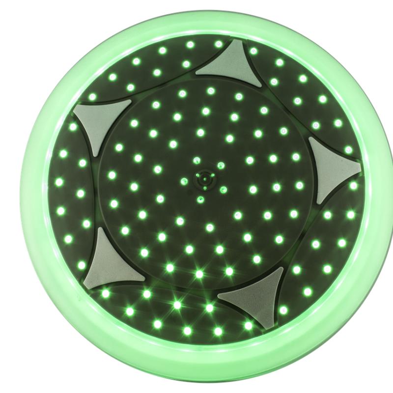 Лійка для душової кабіни, діаметром 245 мм c підсвічуванням струменя ( Л-245 ДПН )