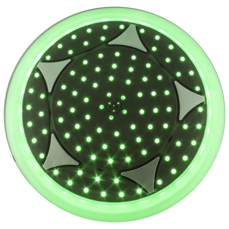 Лійка для душової кабіни, діаметром 245 мм c підсвічуванням струменя ( Л-245 ДПН )