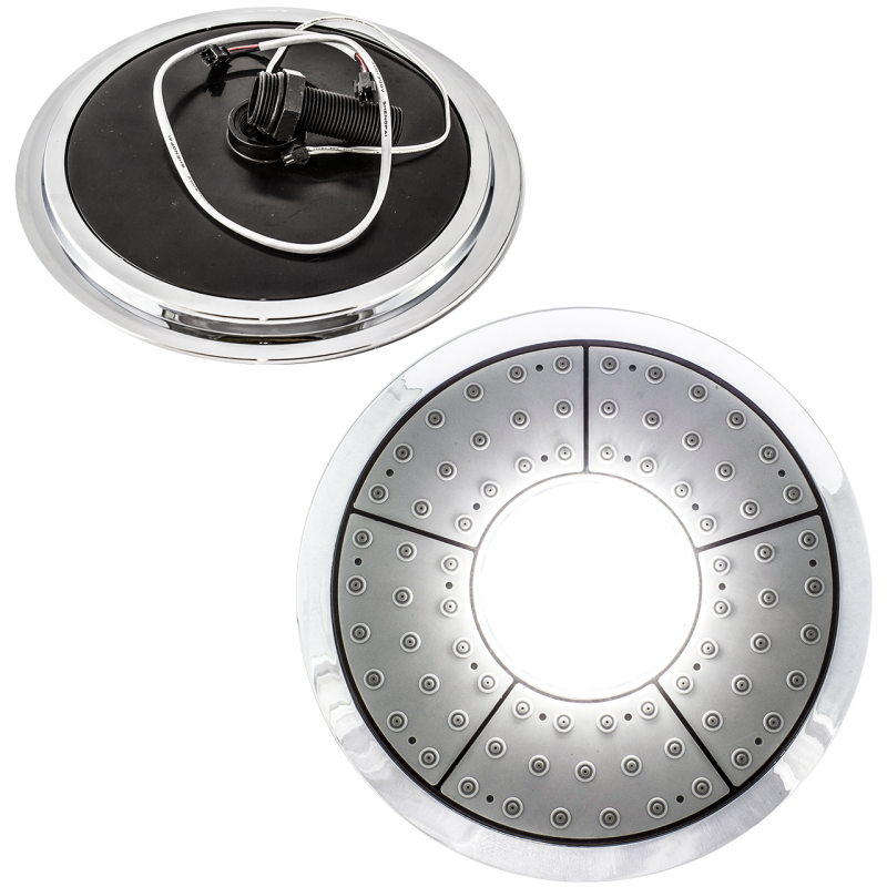 Лійка для душової кабіни, з підсвічуванням діаметром 235 мм. c підсвічуванням ( Л-235 ПН )