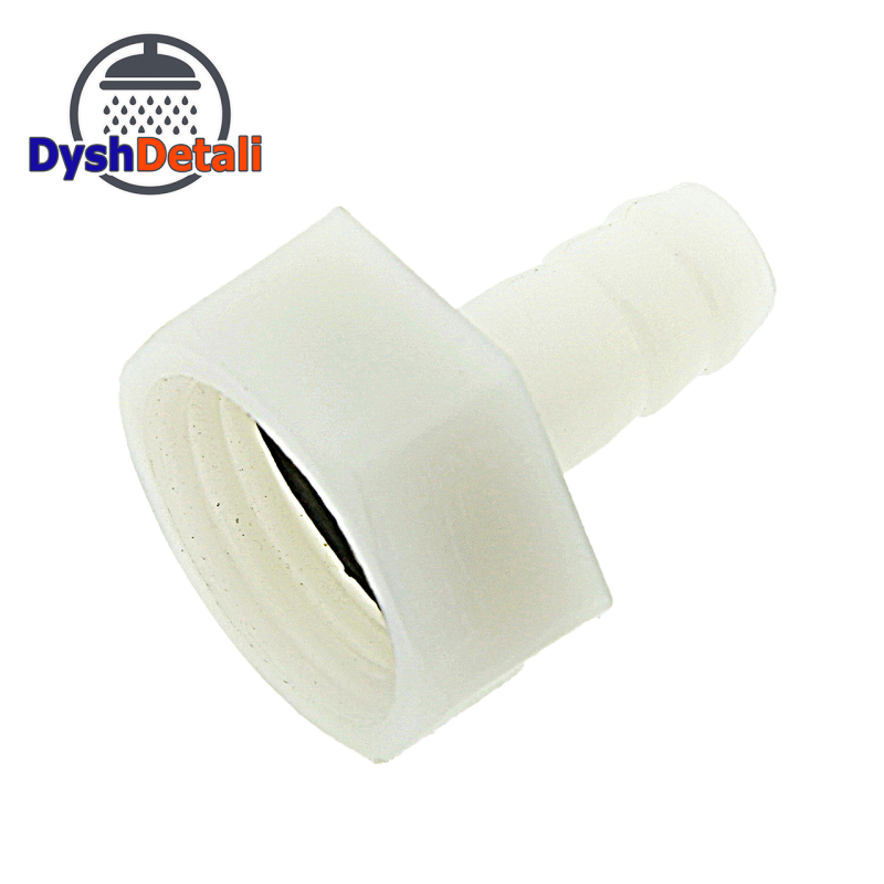 Перехідник з різьби 1\2 на штуцер 11 мм. ( ПЖ 12 ) пластик