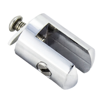 Тримач скляній полиці з нержавіючої сталі. (ЗС 6827)