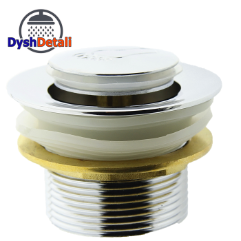 Клапан для душових кабін, Клік-клак (ПУ 01Л) Латунний