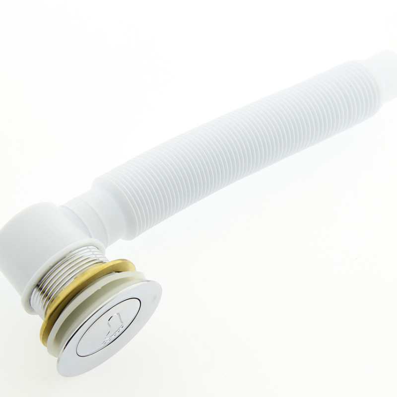 Клапан для душових кабін, Клік-клак (ПУ 01Л) Латунний