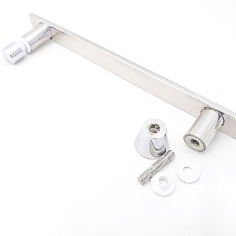 Ручка для скляних дверей (Н-160) Метал