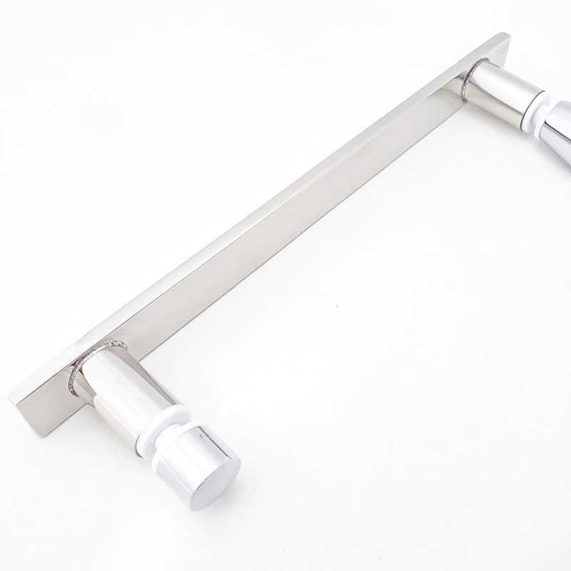 Ручка для скляних дверей (Н-160) Метал