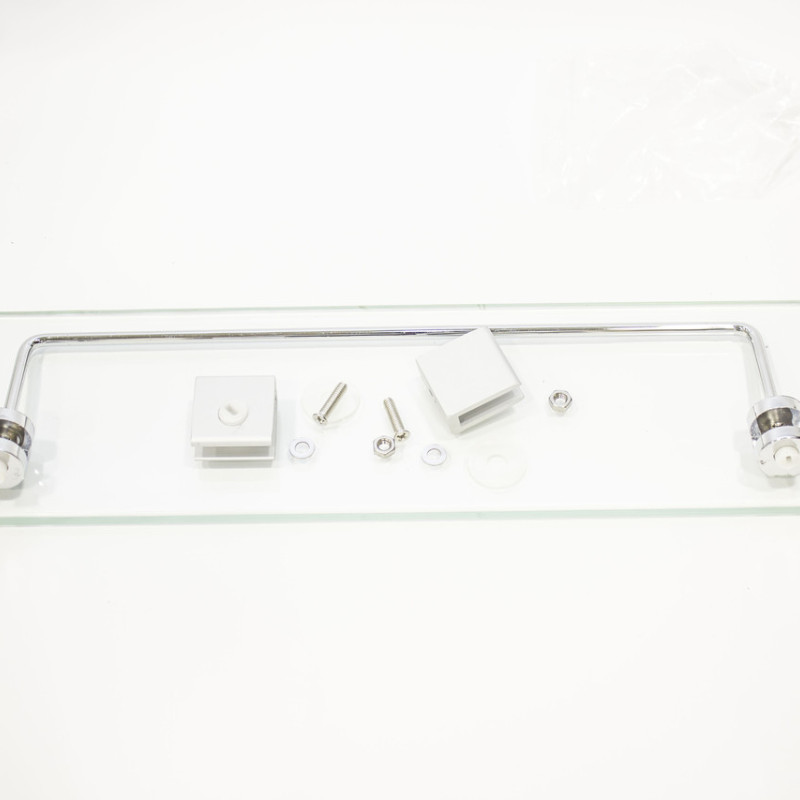 Полиця на 2-а кріплення ( Одне скло і затискної релинг ) ПС605