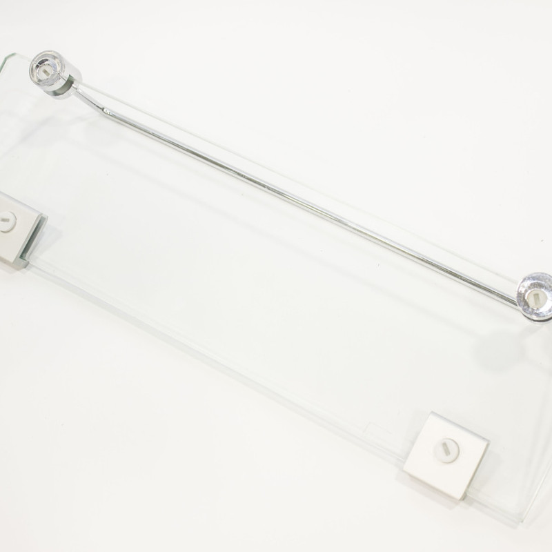 Полиця на 2-а кріплення ( Одне скло і затискної релинг ) ПС605