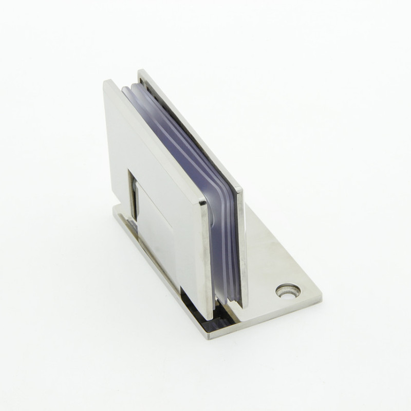 Петля для скляних дверей (стіна-скло) 90 градусів (КП 200 В)