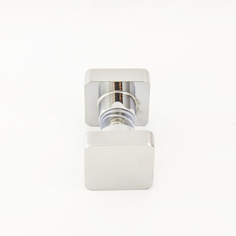 Ручка для скляних дверей на один отвір, латунна