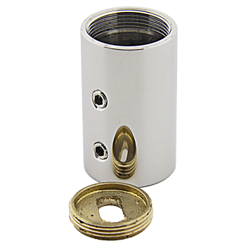 Кріплення труби 19 мм. до стіни ( КН01 ) з нержовіючої сталі.